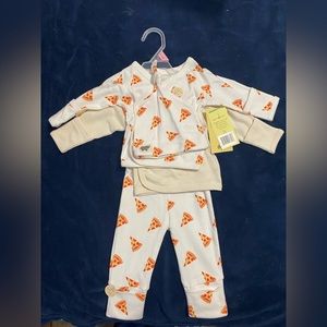 NWT Infant Pizza Outfit